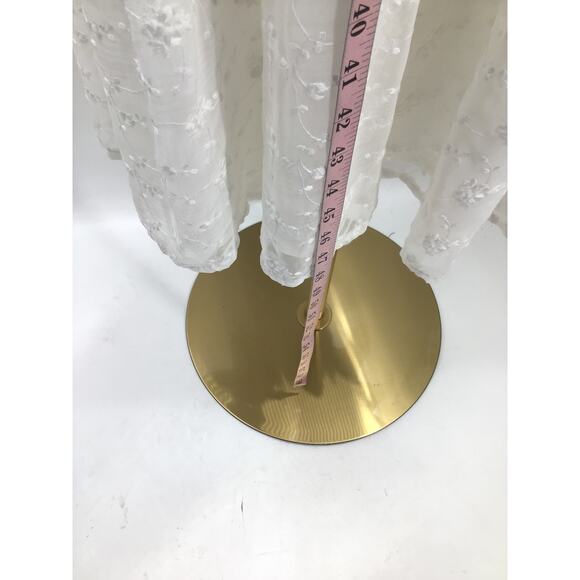 LULUS XS Precious Sweetie White Embroidered Tiered Midi Party Dress NEW B117 - Picture 5 of 10